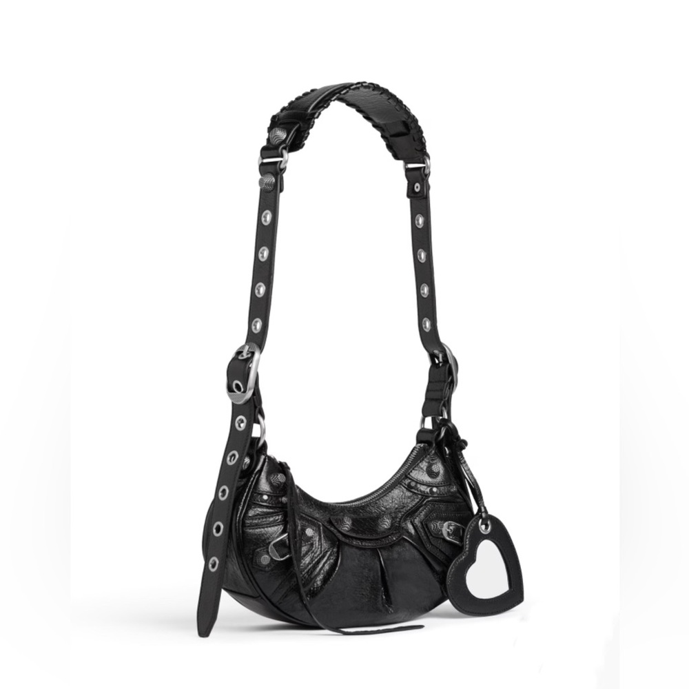 Balenciaga Black ‘Le Cagole XS‘ Leather Shoulder Bag - Picture 9 of 17